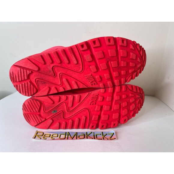 Nike Air Max 90 Hyperfuse Solar Pink NIKE ID Mens 10us PRE OWNED - Picture 9 of 9